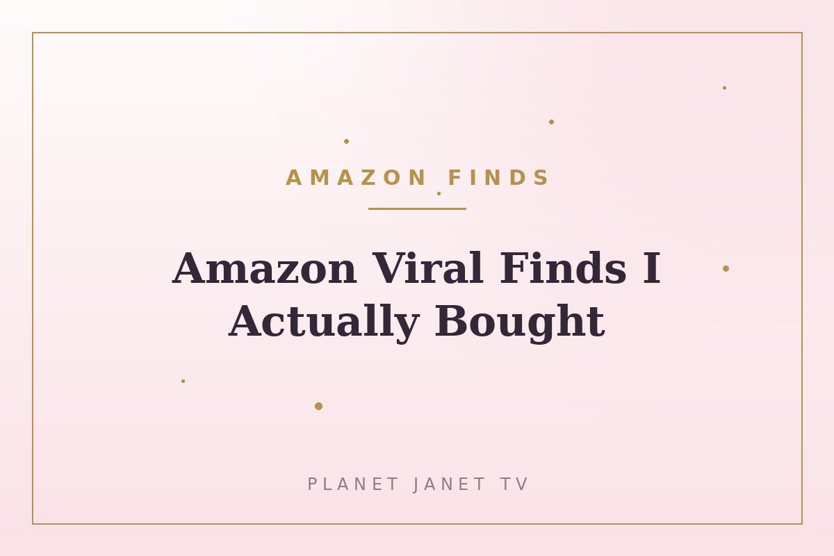 Amazon Viral Finds I Actually Bought