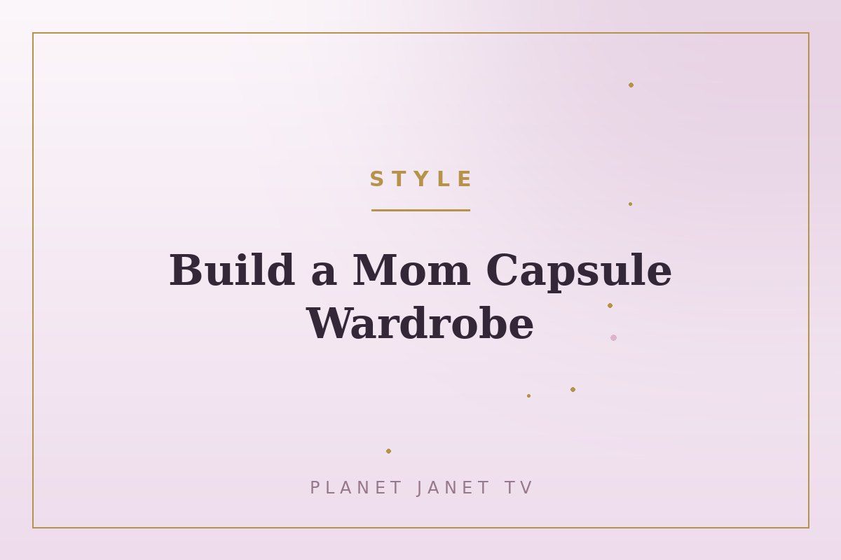 Build a Mom Capsule Wardrobe from Amazon
